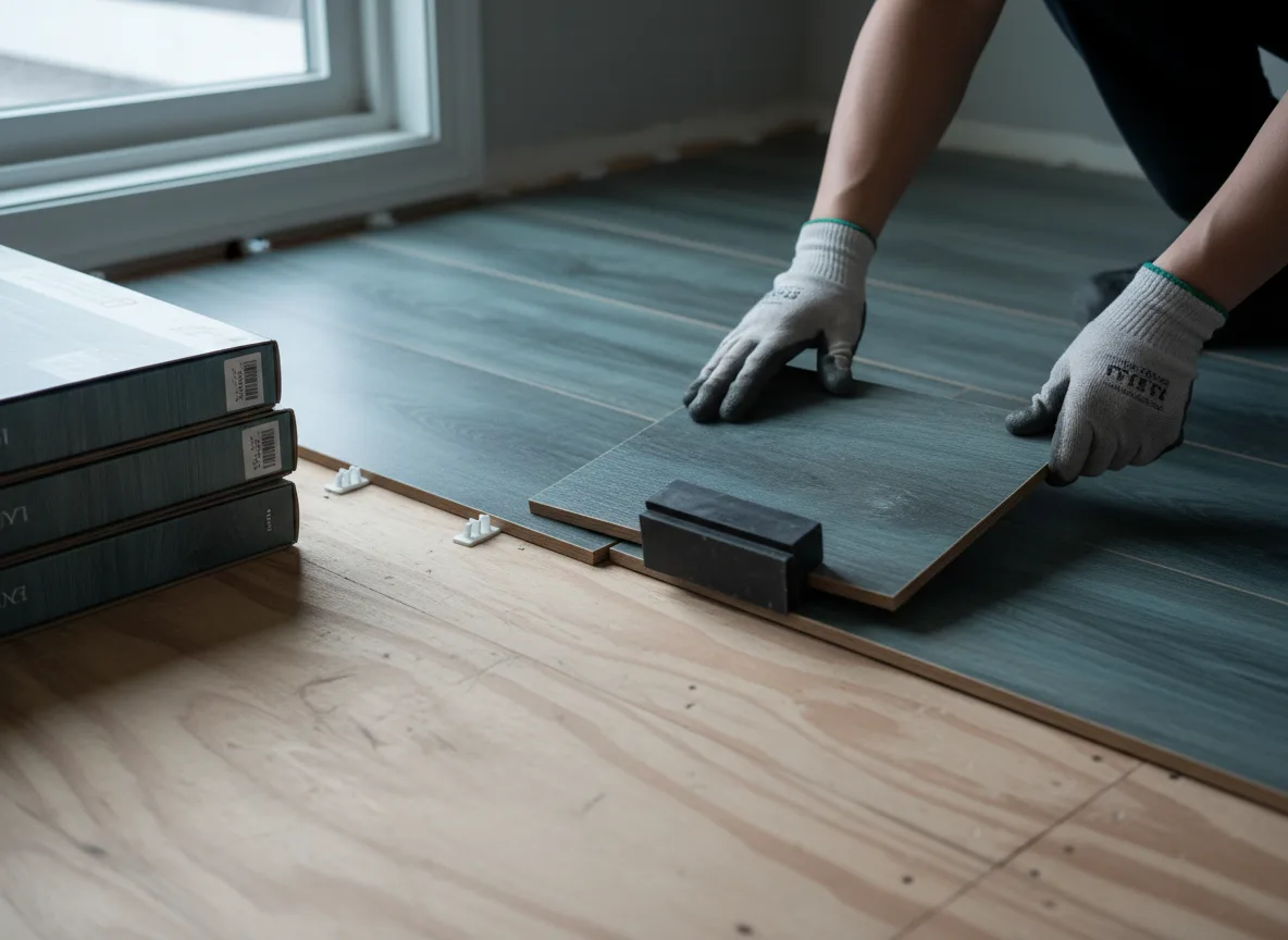 Luxury Vinyl Plank Installation company in Selby, SD